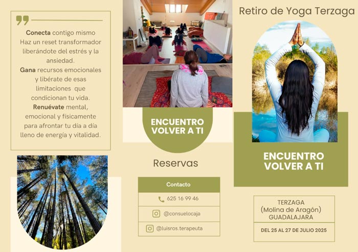 Retiro de Yoga. Encuentro volver a ti