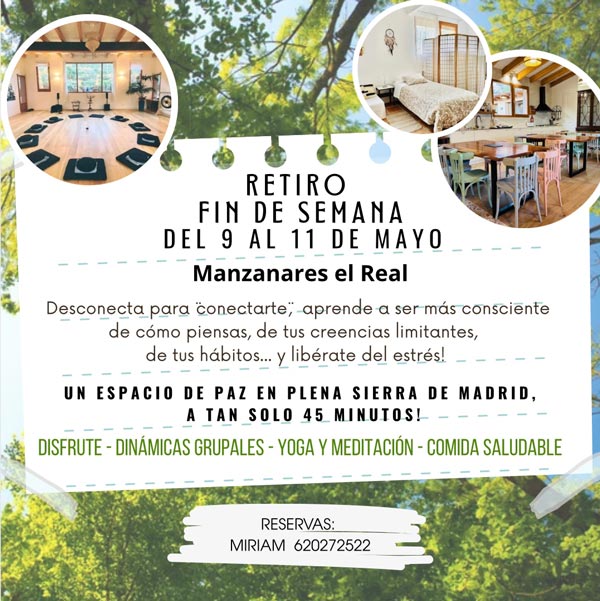 Retiro de Yoga Antiestrs en la Sierra de Guadarrama