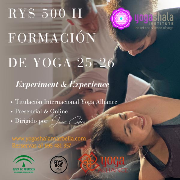 Formacion de Profesores de Yoga 500H 