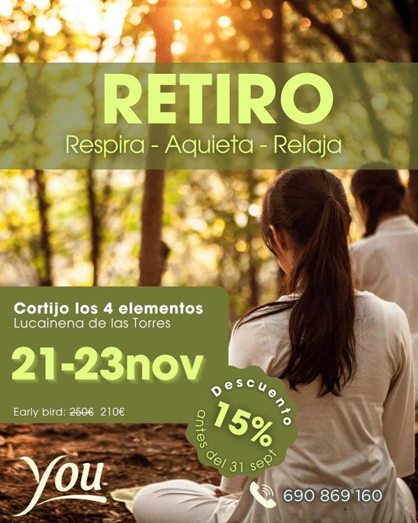 Retiro- Respira-Aquieta-Relaja