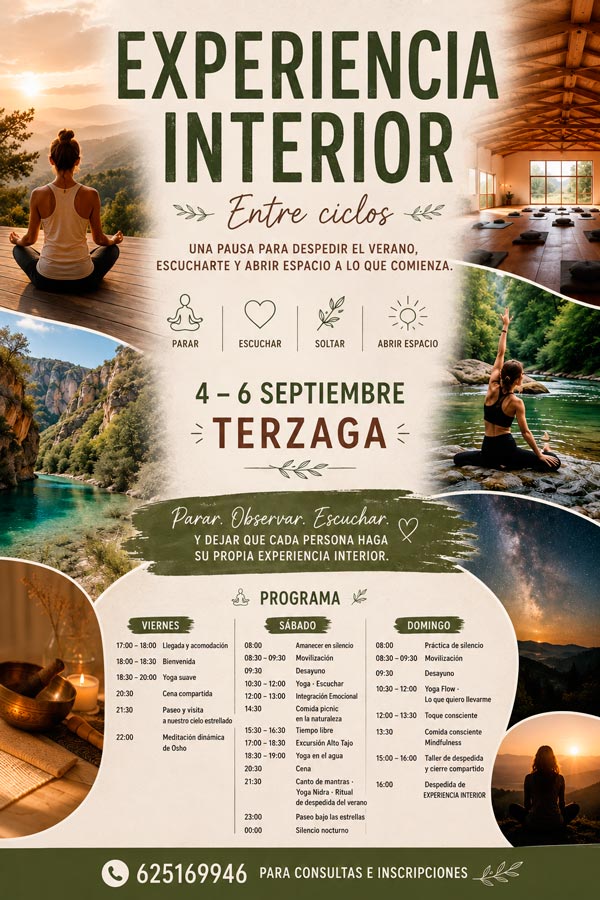 EXPERIENCIA INTERIOR � ENTRE CICLOS