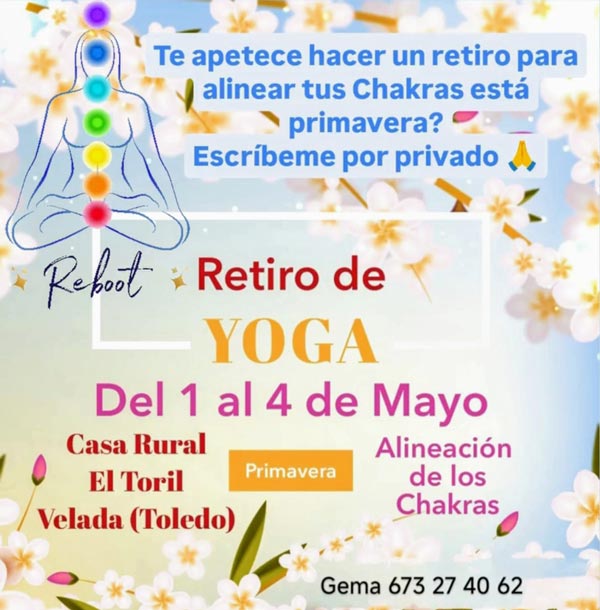 Retiro de Yoga - Equilibra los Chakras