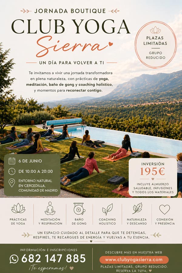 Jornada Boutique Club Yogasierra
