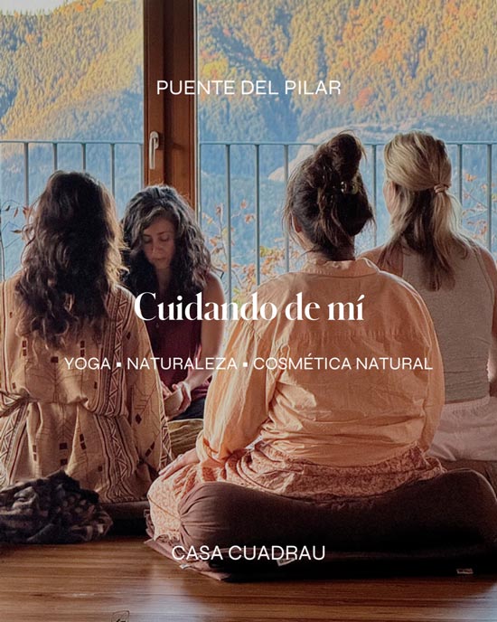 Puente del Pilar: Cuidando de m - Yoga, Naturaleza y Cosmtica Natural 