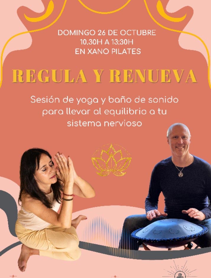 Taller de yoga y bao de sonido: 