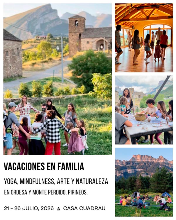 Retiro en Familia: Yoga, Mindfulness, Arte y Naturaleza 