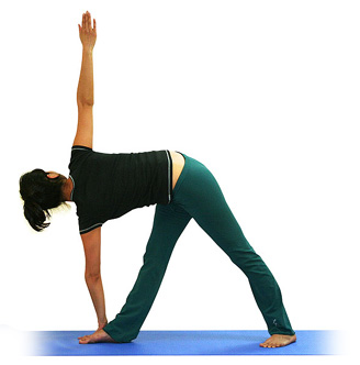 Triángulo girado - PARIVRTTA TRIKONASANA
