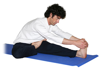 Ardha Badha Padma Paschimottanasana  - ARDHA BADHA PADMA PASCHIMOTTANASANA