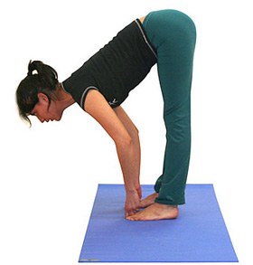 Flexión cogidos los dedos gordos de los pies - PADANGUSTHASANA