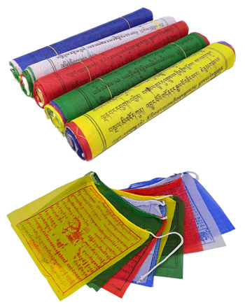 Banderas tibetanas de oración