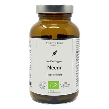 Cpsulas Ayurvdicas de Neem, orgnicas