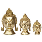 Figura cabeza de Buda