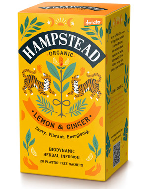 Infusi�n Org�nica Lim�n y Jengibre Hampstead