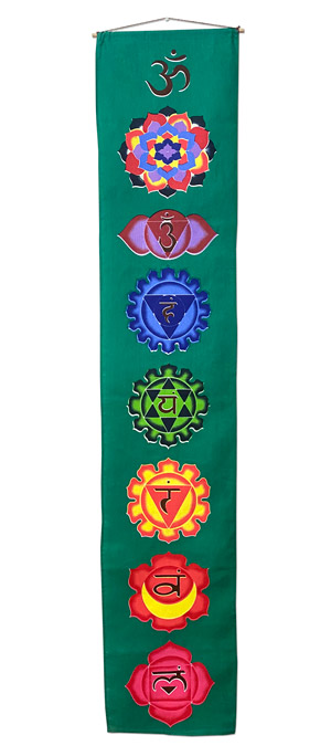 Tela Chakras de algodn