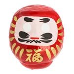 Daruma rojo suerte