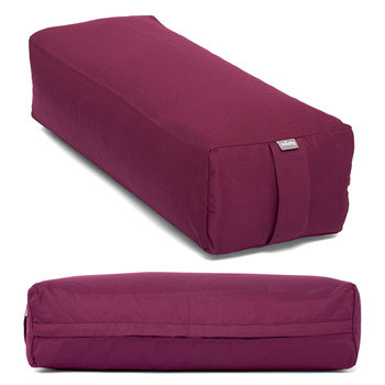 Bolster rectangular ECO de Yoga y Pilates