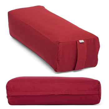 Bolster rectangular ECO de Yoga y Pilates