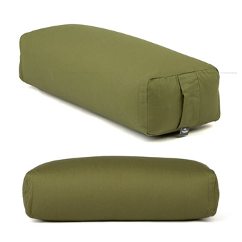 Bolster rectangular ECO de Yoga y Pilates