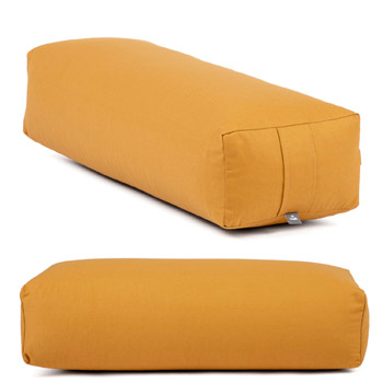 Bolster rectangular ECO de Yoga y Pilates