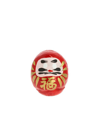 Daruma rojo suerte