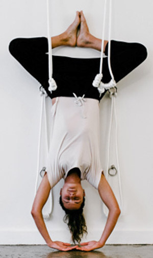 Juego de cuerdas de Yoga con soportes