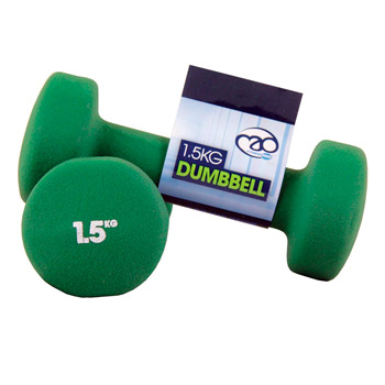 Par de mancuernas de neopreno Fitness